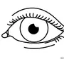 Глаза рисунок для детей