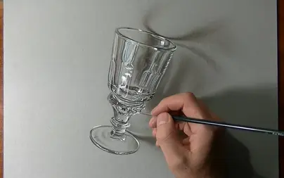 Рисунки на стекле
