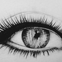 Черно Белый Рисунок Глаз