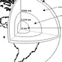 Схема внутреннего строения земли 5 класс рисунок
