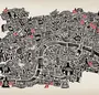 Карта города рисунок
