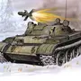 Военный танк рисунок
