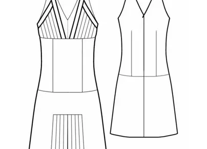 Технический рисунок одежды