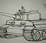 Как нарисовать танк тигр