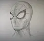 Как нарисовать лицо человека паука