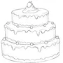 Рисунок Торта Для Срисовки
