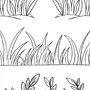 Трава рисунок карандашом