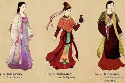 Китайский костюм рисунок