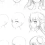 Рисунки аниме персонажей
