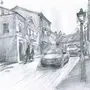 Улица Рисунок Карандашом