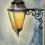 Как нарисовать фонарь