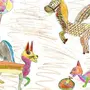 Фантастическое животное рисунок в детский сад