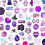 Фиолетовые Рисунки Легкие
