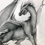 Фотки нарисованных драконов