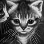 Милые котики рисунки