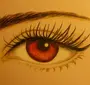 Женские глаза рисунок