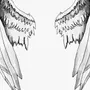 Крылья ангела рисунок
