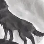 Рисунок волка для срисовки