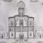 Церковь Рисунок Карандашом