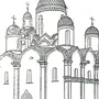 Христианский храм рисунок
