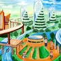 Город будущего рисунок 1 класс