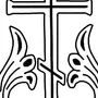 Крест православный рисунок