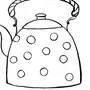 Чайник рисунок для детей