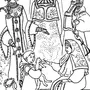 Усадьба чебоксарца в 14 веке рисунок