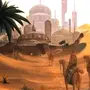 Город в пустыне рисунок 4 класс