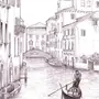 Рисунок города карандашом