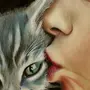 Человек кошка рисунок