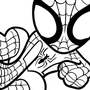 Человек паук рисунок для детей