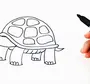 Черепаха Рисунок Для Детей