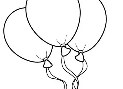 Воздушный шарик рисунок