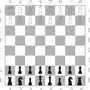 Шахматная доска с фигурами рисунок