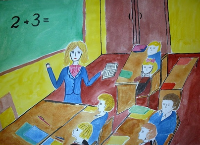 Рисунок школы