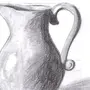 Рисунок ваза с тенью