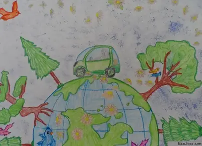 Экология планеты рисунки детей