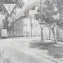 Городской пейзаж рисунок 6 класс