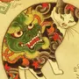 Японские Коты Рисунки