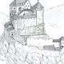 Замок В Романском Стиле Рисунок