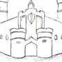Замок рисунок карандашом 7 класс