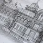 Графические рисунки архитектуры крыма