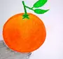 Как нарисовать апельсин