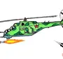 Как нарисовать вертолет