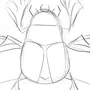 Как нарисовать жука