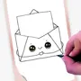 Как нарисовать конверт