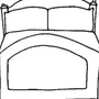 Как нарисовать кровать