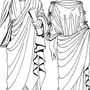 Древнегреческая одежда рисунок