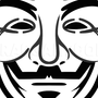 Как нарисовать маску анонимуса